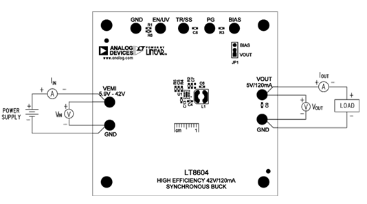 Location Circuit - Analog Devices Inc. LT8604 Demonstration Boards